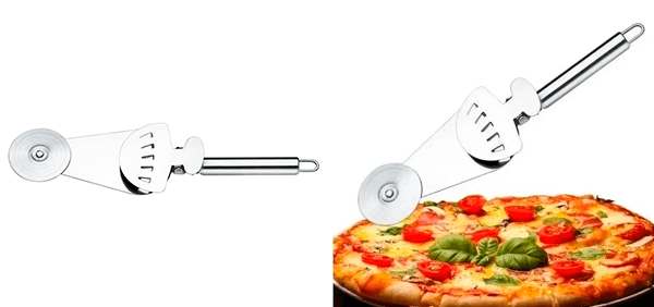 Pegador de Pizza Brinox - Esse utensílio de pizza traz praticidade e um design atemporal